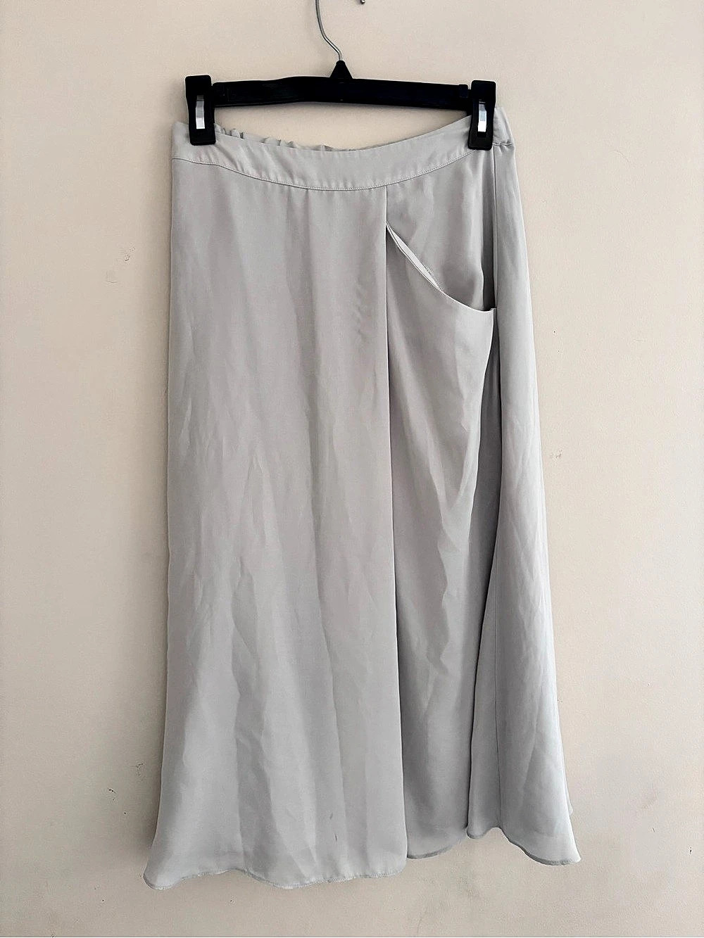 Oak + Fort Maxi Skirt in White Size Medium Like New